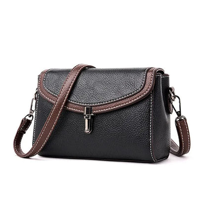 10005 - Fashion Crossbody Flap Shoulder Bag for Women | PU Leather Small Messenger Purse & Vintage Clutch