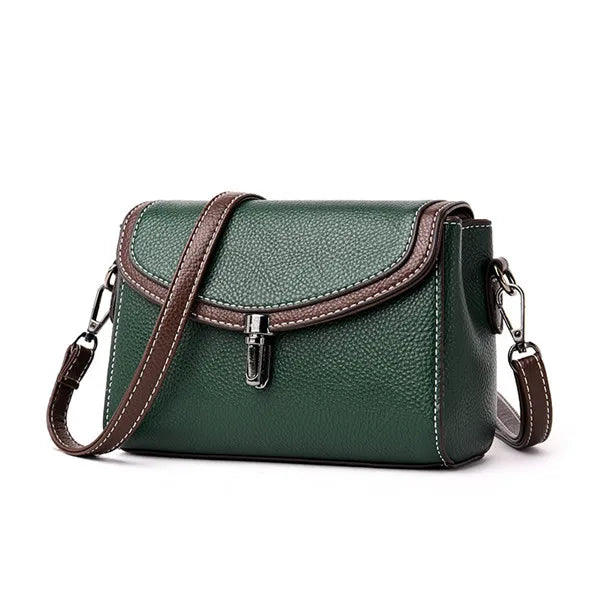 10005 - Fashion Crossbody Flap Shoulder Bag for Women | PU Leather Small Messenger Purse & Vintage Clutch