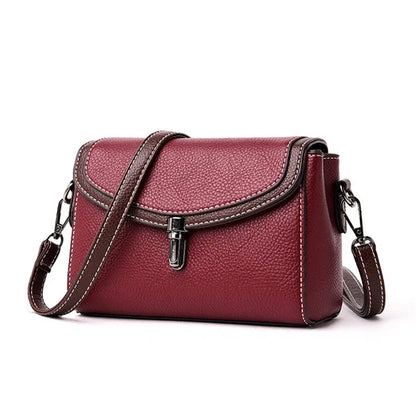 10005 - Fashion Crossbody Flap Shoulder Bag for Women | PU Leather Small Messenger Purse & Vintage Clutch